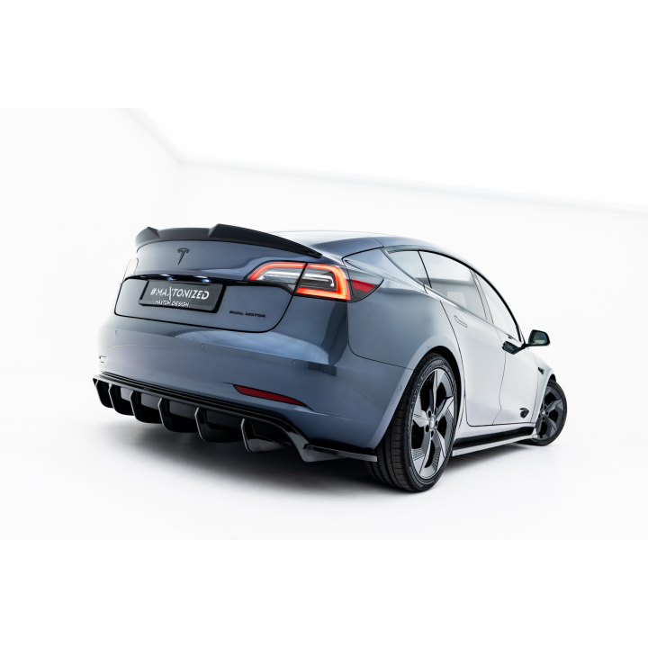 Spoiler Cap  3D Tesla Model 3