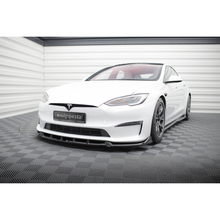 Splitter Przedni V.1 Tesla Model S Plaid Mk1 Facelift