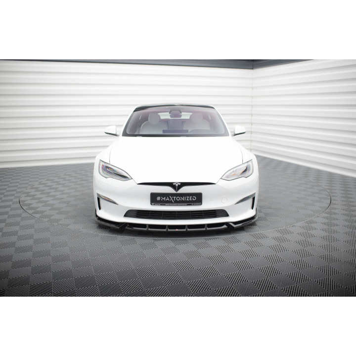 Splitter Przedni V.1 Tesla Model S Plaid Mk1 Facelift