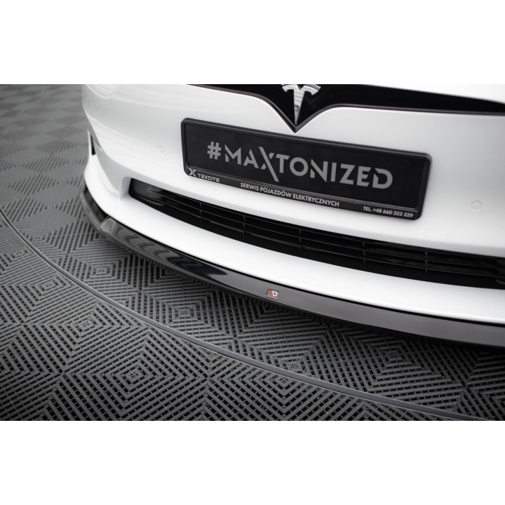 Splitter Przedni V.2 Tesla Model S Plaid Mk1 Facelift
