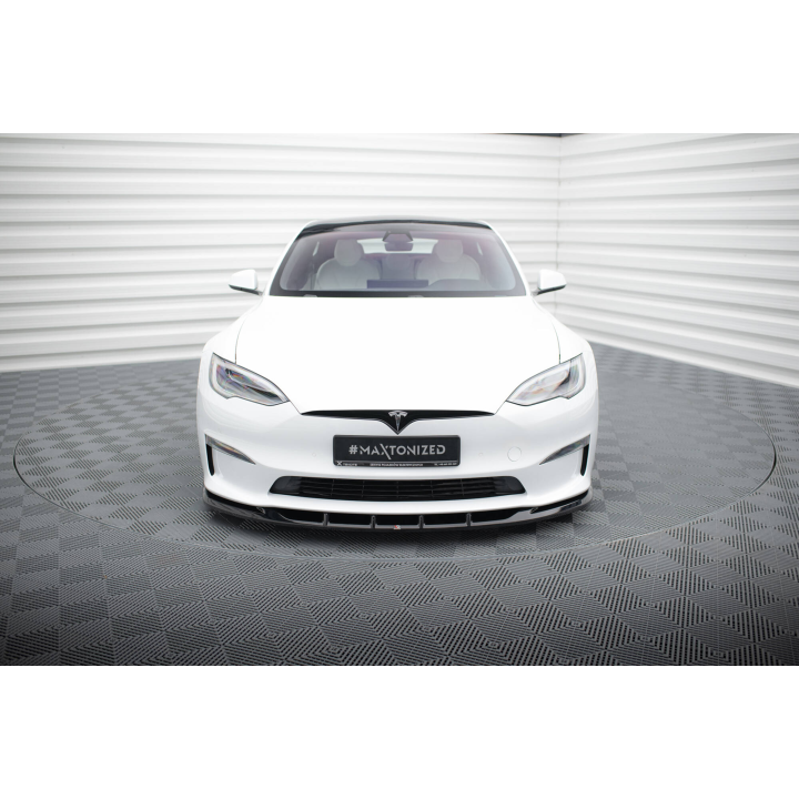 Splitter Przedni V.3 Tesla Model S Plaid Mk1 Facelift