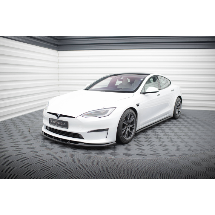 Splitter Przedni V.3 Tesla Model S Plaid Mk1 Facelift