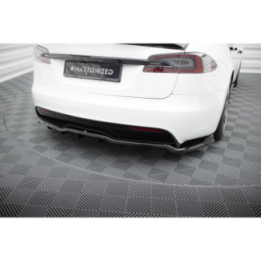 Splitter Tylny (Z Dyfuzorem) V.1 Tesla Model S Plaid Mk1 Facelift