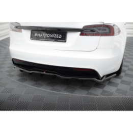 Splitter Tylny (Z Dyfuzorem) V.2 Tesla Model S Plaid Mk1 Facelift