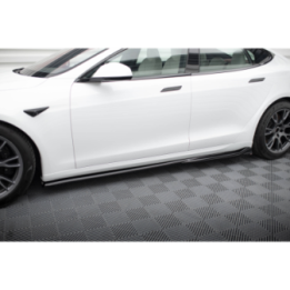 Dokładki Progów V.1 Tesla Model S Plaid Mk1 Facelift