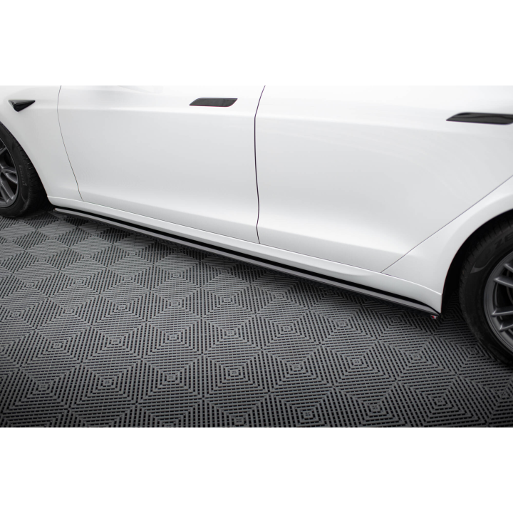 Dokładki Progów V.2 Tesla Model S Plaid Mk1 Facelift