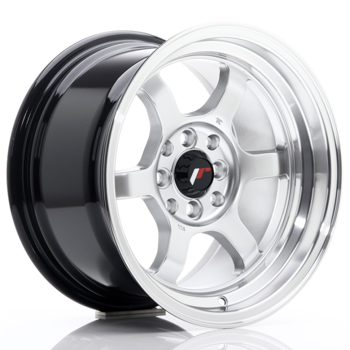 Japan Racing JR12 15x8,5 ET13 4x100/114 Hyper Silver w/Machined Lip