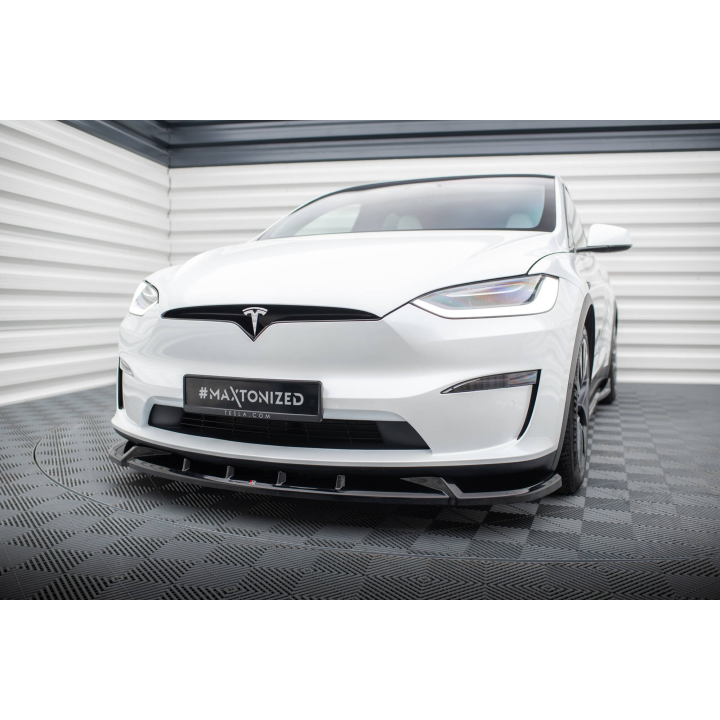 Splitter Przedni V.2 Tesla Model X Mk1 Facelift