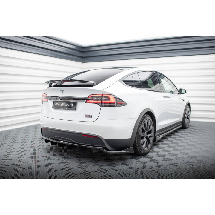 Splitter Tylny (Z Dyfuzorem) Tesla Model X Mk1 Facelift