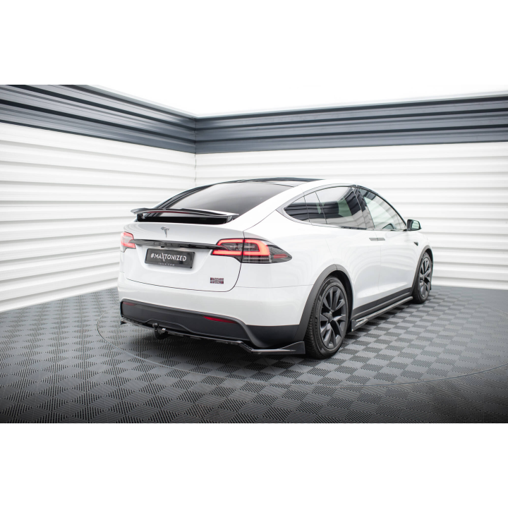 Splitter Tylny (Z Dyfuzorem) Tesla Model X Mk1 Facelift