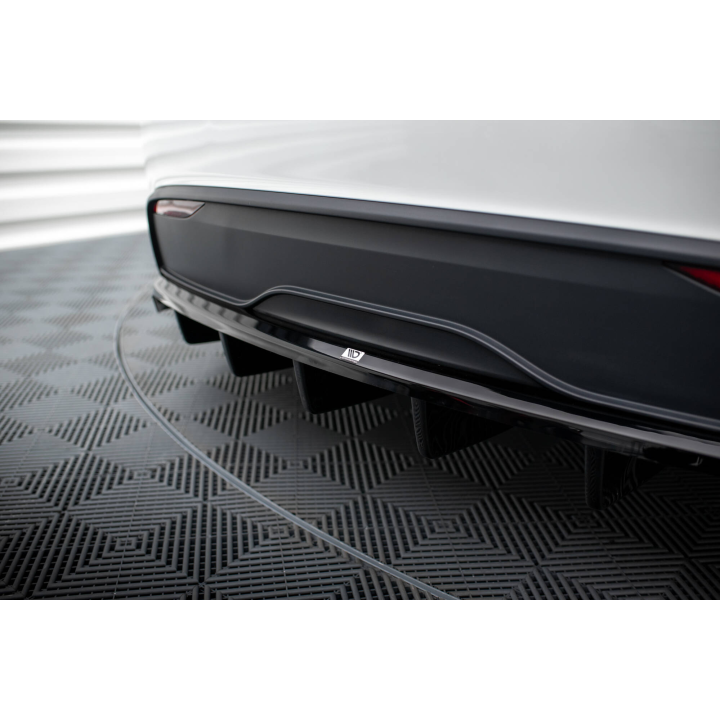 Splitter Tylny (Z Dyfuzorem) Tesla Model X Mk1 Facelift