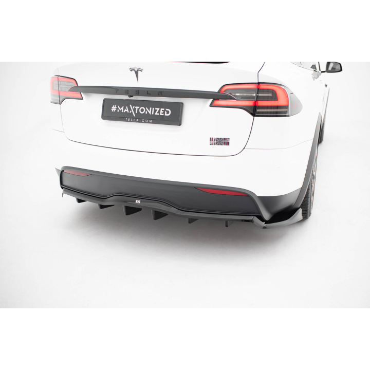 Splitter Tylny (Z Dyfuzorem) V.2 Tesla Model X Mk1 Facelift