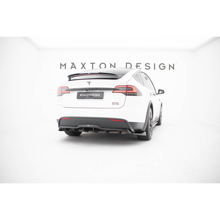 Splitter Tylny (Z Dyfuzorem) V.2 Tesla Model X Mk1 Facelift