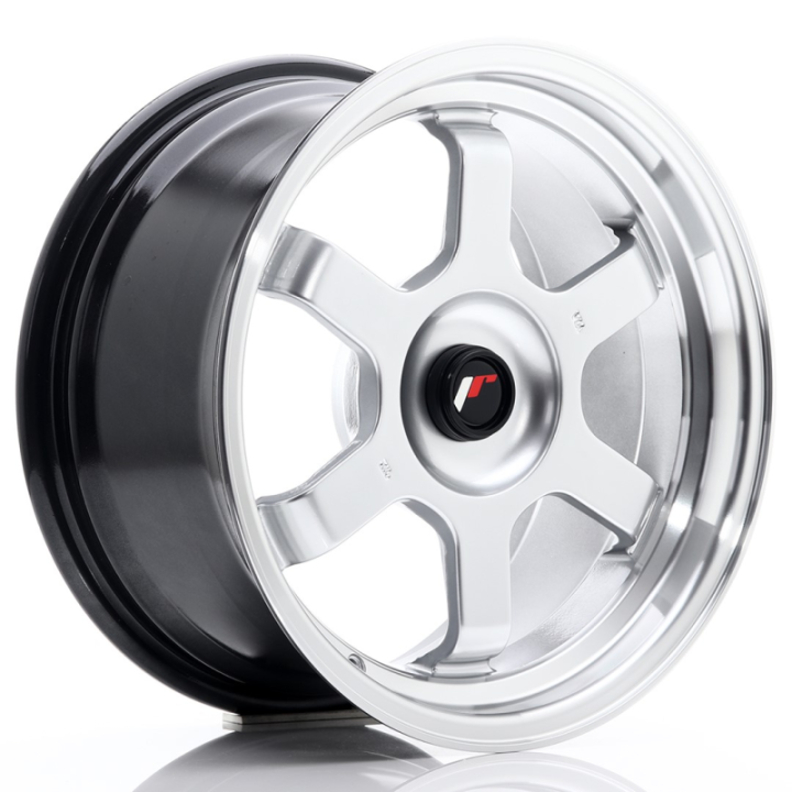 Japan Racing JR12 16x8 ET20-22 BLANK Hyper Silver w/Machined Lip