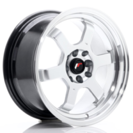 Japan Racing JR12 16x8 ET22 4x100/108 Hyper Silver w/Machined Lip