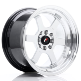 Japan Racing JR12 16x9 ET10 4x100/114 Hyper Silver w/Machined Lip