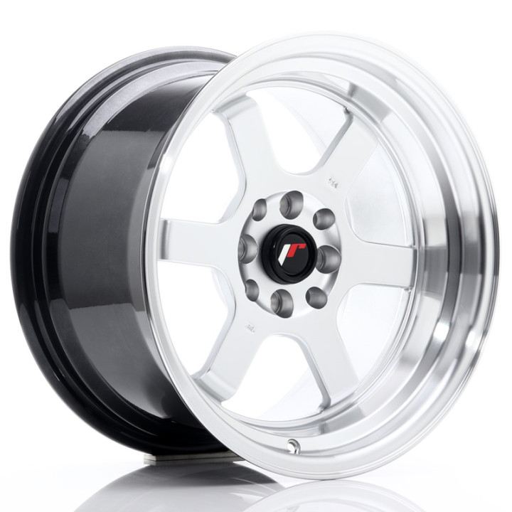 Japan Racing JR12 16x9 ET10 4x100/114 Hyper Silver w/Machined Lip