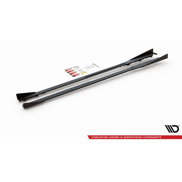 Dokładki progów Street Pro + Flaps Toyota GR Yaris MK4