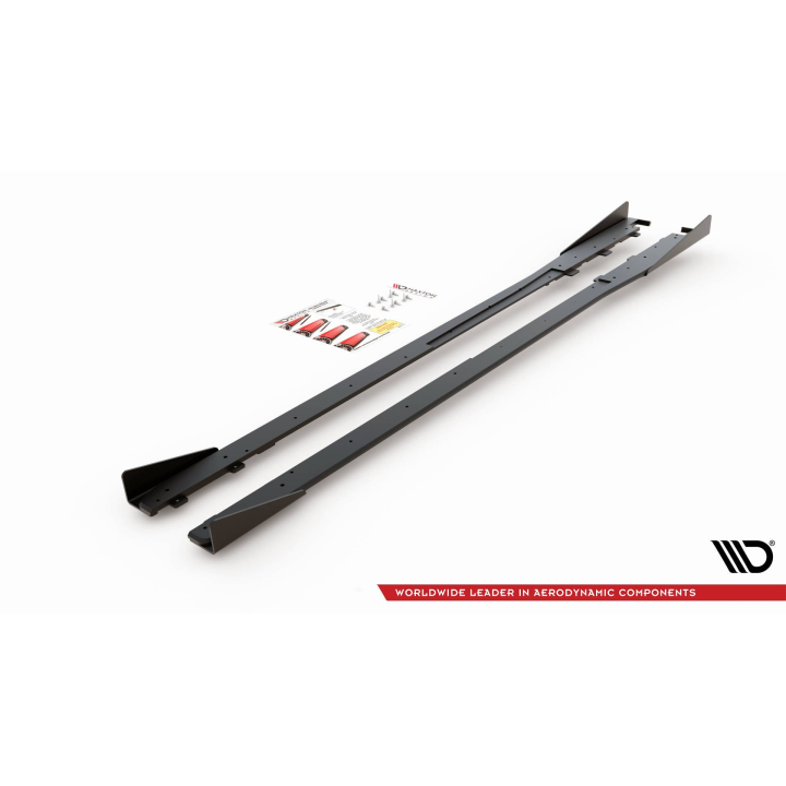 Dokładki progów Street Pro + Flaps Toyota GR Yaris MK4