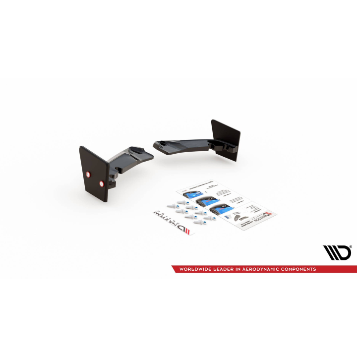 Splittery Tylne Boczne + Flaps V.4 Toyota GR Yaris Mk4