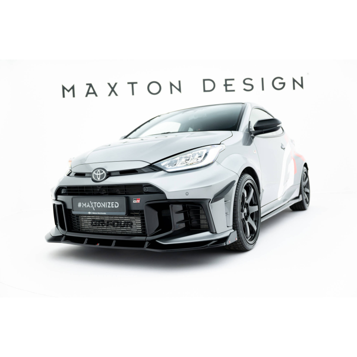 Splitter Przedni V.1 + Flaps Toyota GR Yaris Mk4 Facelift