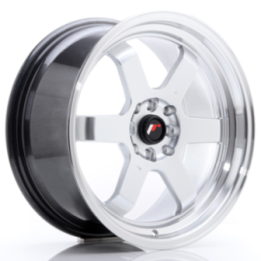 Japan Racing JR12 17x8 ET33 4x100/114 Hyper Silver w/Machined Lip