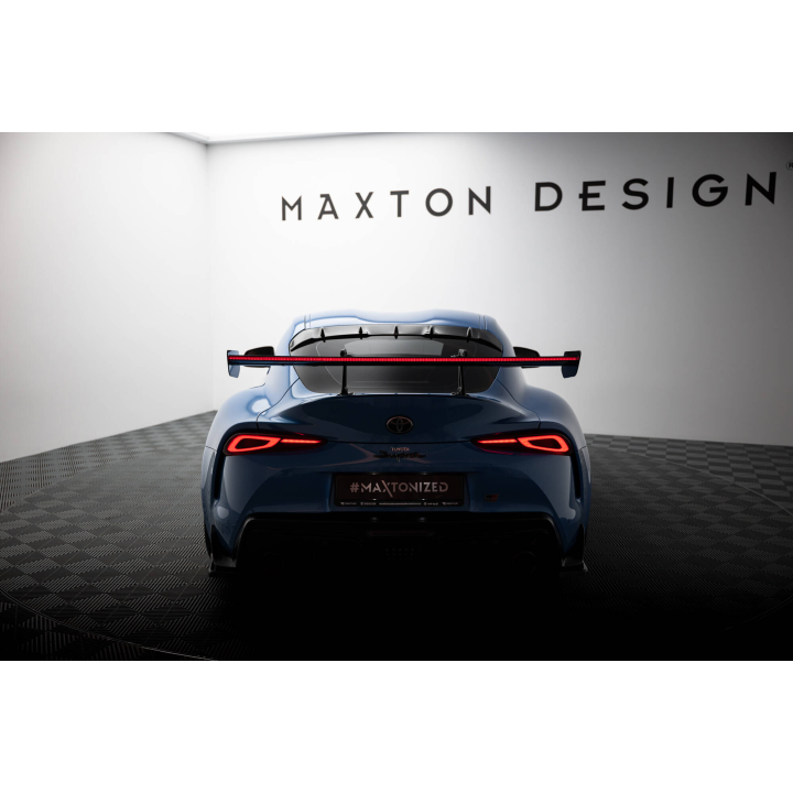 Karbonowy Spoiler Z Górnymi Mocowaniami + LED Toyota Supra Mk5