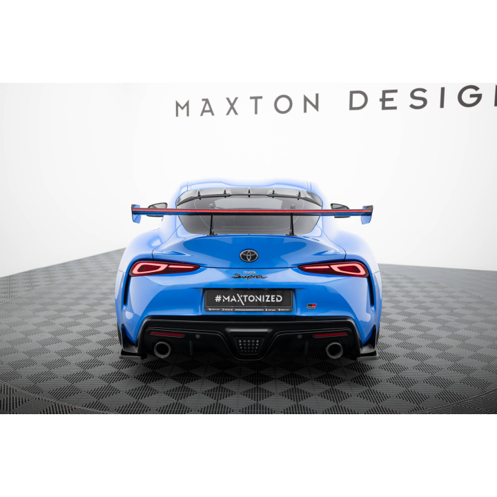 Karbonowy Spoiler Z Górnymi Mocowaniami + LED Toyota Supra Mk5