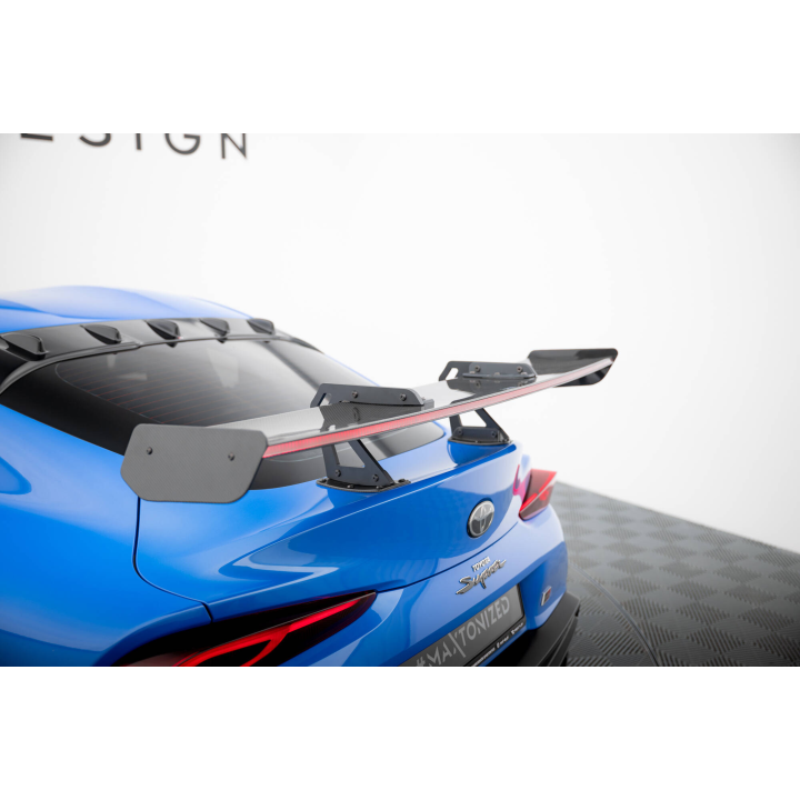 Karbonowy Spoiler Z Górnymi Mocowaniami + LED Toyota Supra Mk5