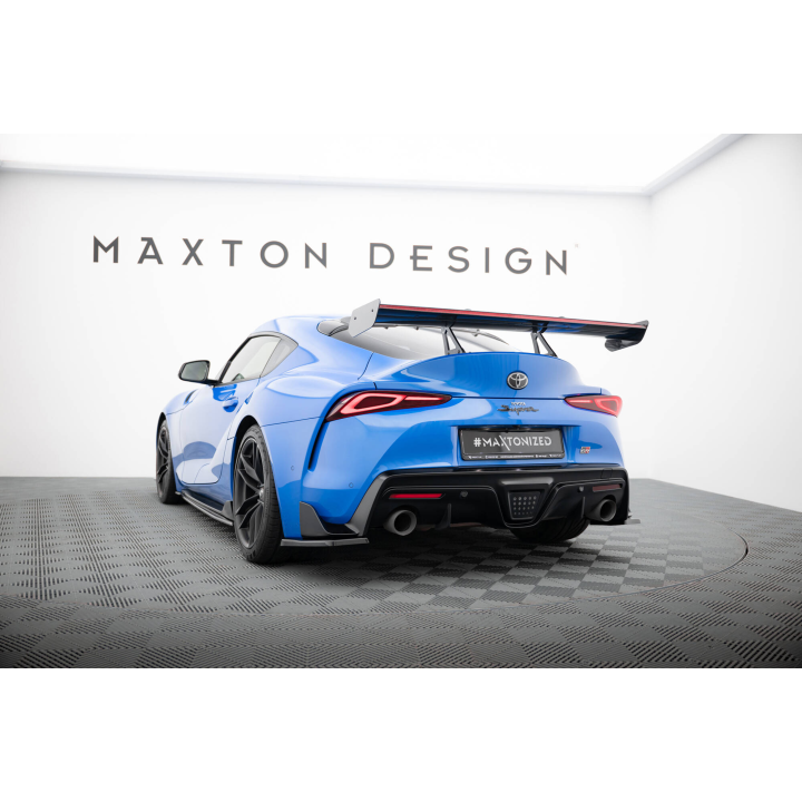 Karbonowy Spoiler Z Górnymi Mocowaniami + LED Toyota Supra Mk5