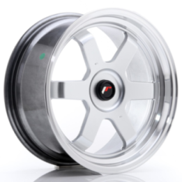 Japan Racing JR12 17x8 ET35 BLANK Hyper Silver w/Machined Lip