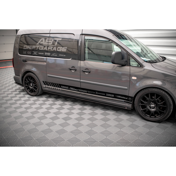 Dokładki Progów Volkswagen Caddy Long Mk3 Facelift