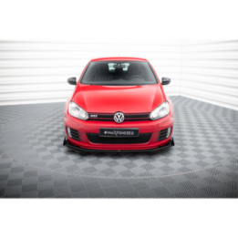 Splitter Przedni Street Pro V.3 + Flaps Volkswagen Golf GTI Mk6