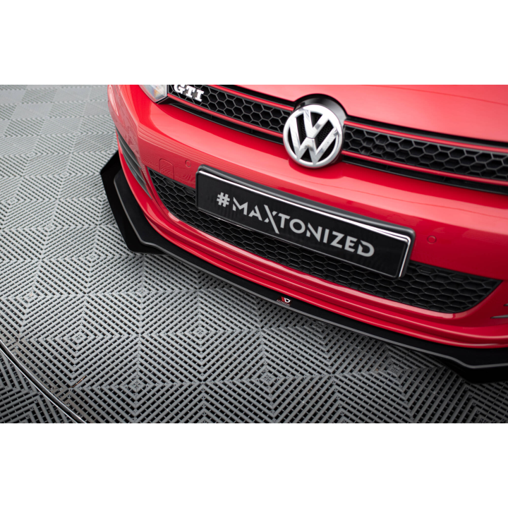 Splitter Przedni Street Pro V.3 + Flaps Volkswagen Golf GTI Mk6