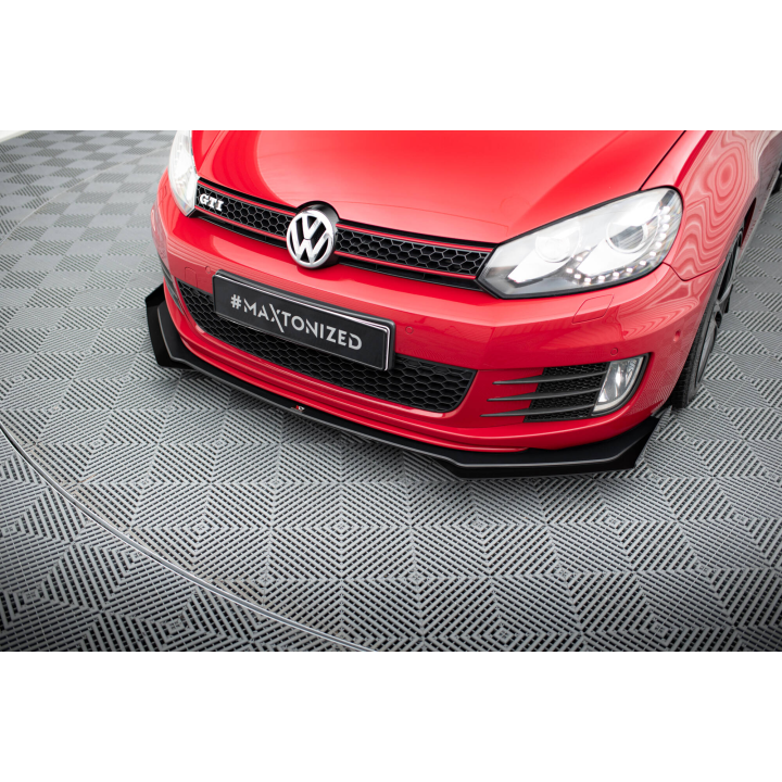 Splitter Przedni Street Pro V.3 + Flaps Volkswagen Golf GTI Mk6