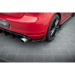 Splittery Tylne Boczne Street Pro + Flaps Volkswagen Golf GTI Mk6