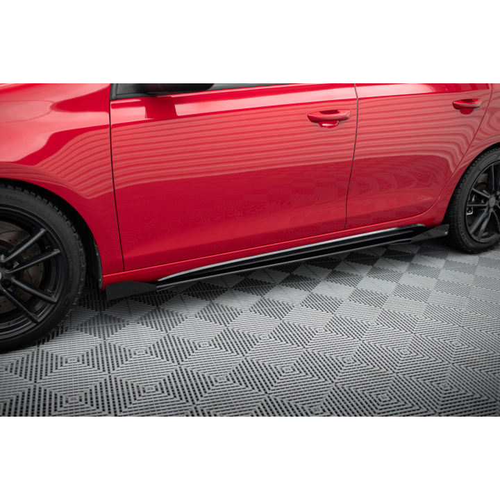 Dokładki progów Street Pro + Flaps Volkswagen Golf GTI MK6