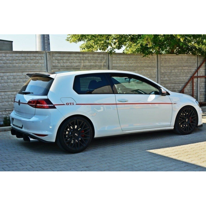 Dyfuzor Tylny i Splittery Tylne Boczne VW Golf 7 GTI