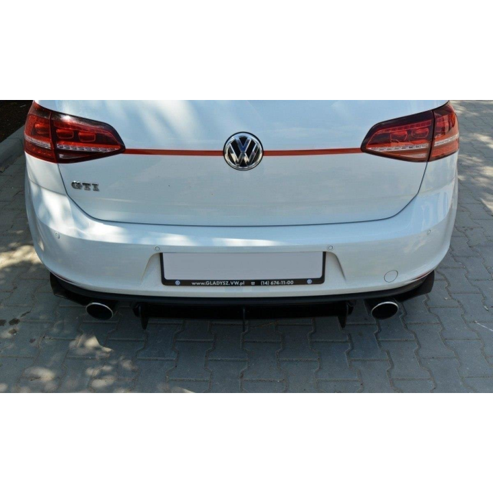 Dyfuzor Tylny i Splittery Tylne Boczne VW Golf 7 GTI