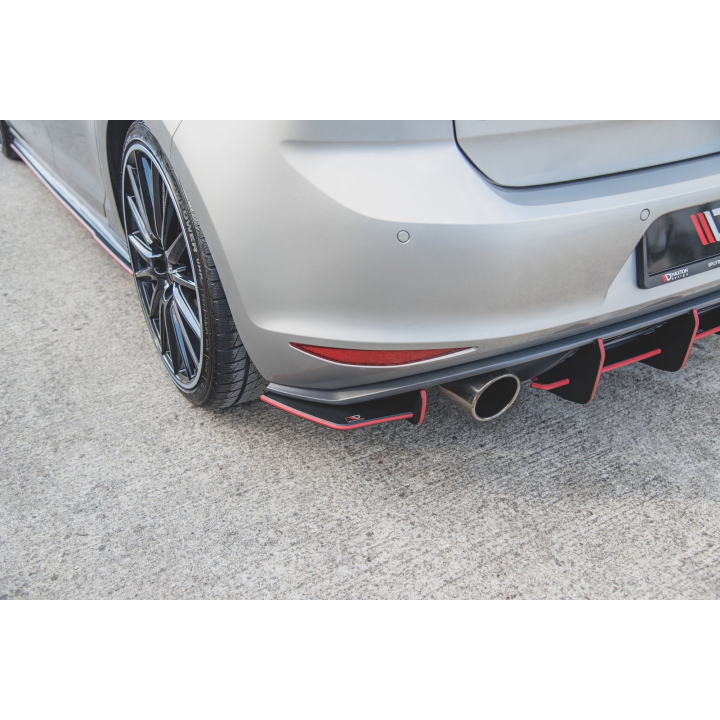 Splittery Tylne Boczne Street Pro V.1 VW Golf 7 GTI