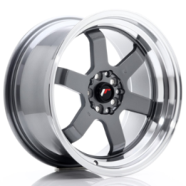 Japan Racing JR12 17x9 ET25 5x100/114 Gun Metal w/Machined Lip