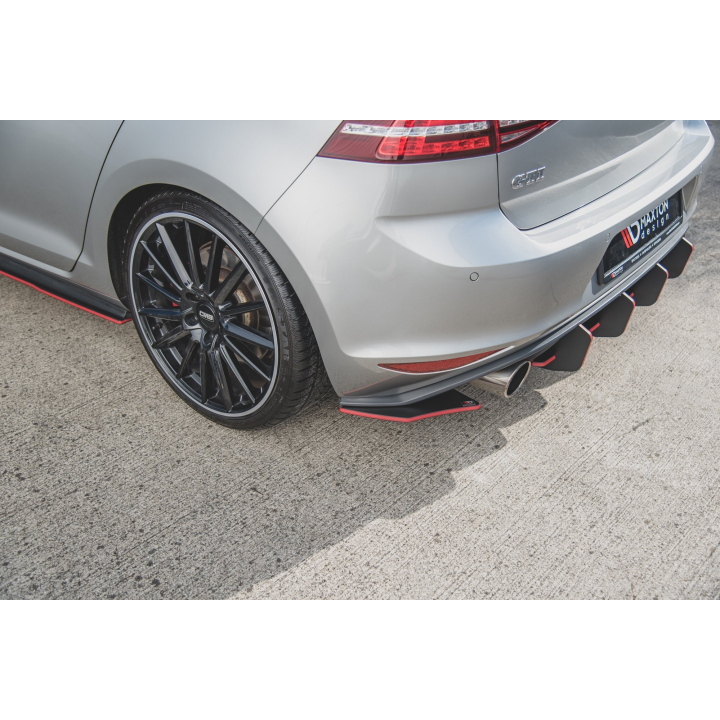 Splittery Tylne Boczne Street Pro V.2 VW Golf 7 GTI