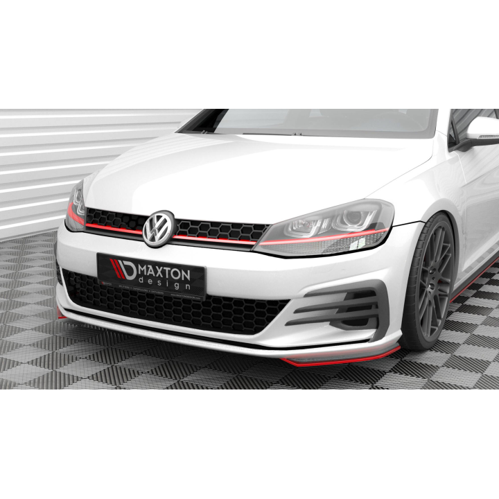 Splittery Przednie Boczne Volkswagen Golf GTI / GTD Mk7 Facelift