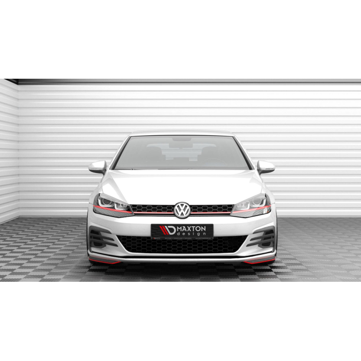 Splittery Przednie Boczne Volkswagen Golf GTI / GTD Mk7 Facelift