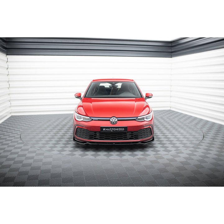 Splitter Przedni V.2 + Flaps Volkswagen Golf GTI / GTE / GTD / R-Line Mk8