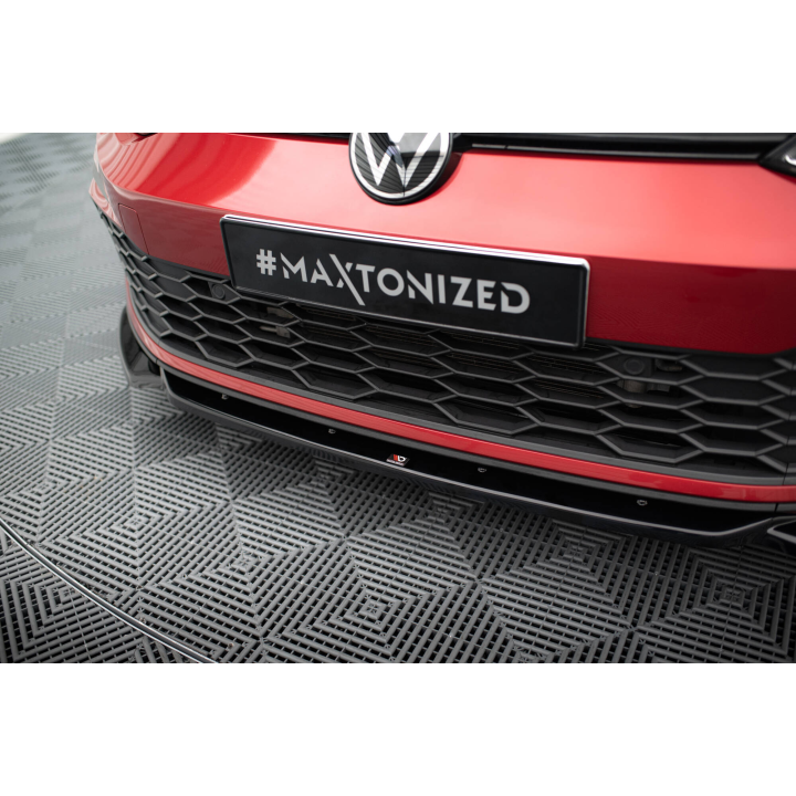 Splitter Przedni V.2 + Flaps Volkswagen Golf GTI / GTE / GTD / R-Line Mk8