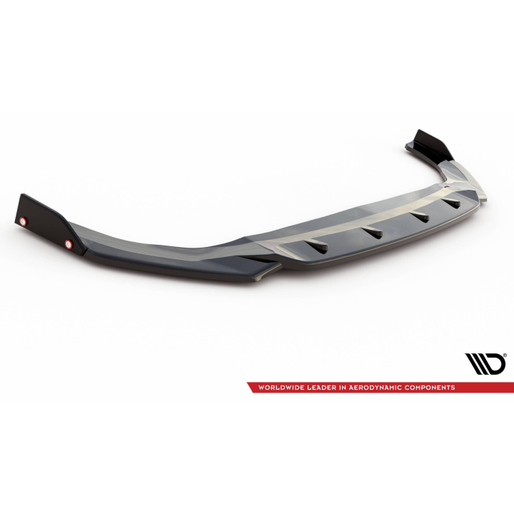 Splitter Przedni V.2 + Flaps Volkswagen Golf GTI / GTE / GTD / R-Line Mk8