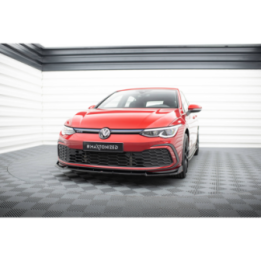 Splitter Przedni V.3 + Flaps Volkswagen Golf GTI / GTE / GTD / R-Line Mk8