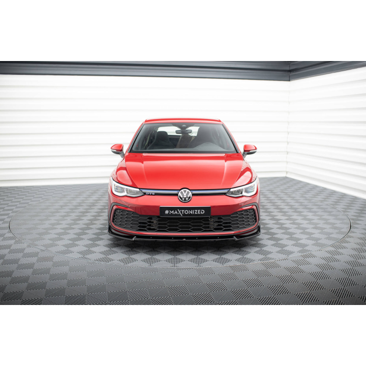 Splitter Przedni V.3 + Flaps Volkswagen Golf GTI / GTE / GTD / R-Line Mk8