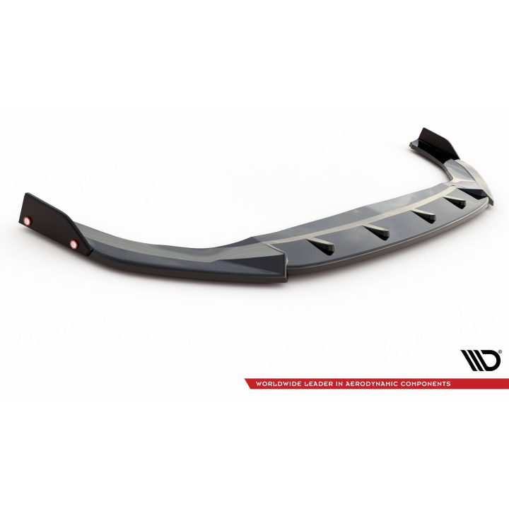 Splitter Przedni V.3 + Flaps Volkswagen Golf GTI / GTE / GTD / R-Line Mk8
